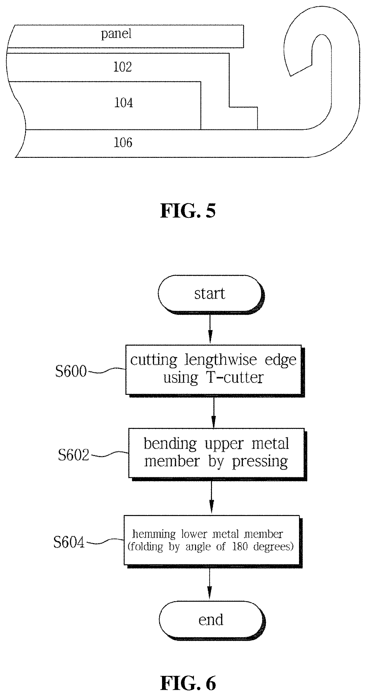 Press forming method for composite material