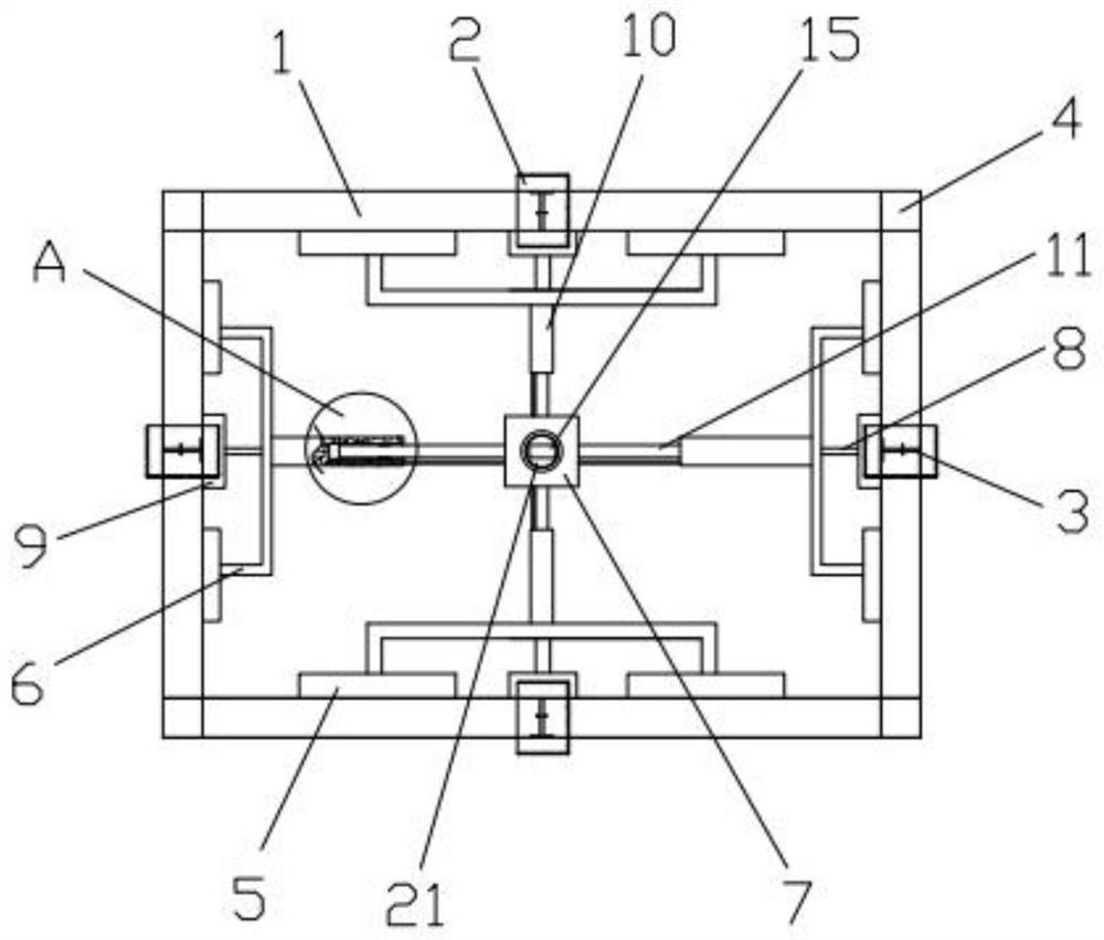 Wallboard assembled air duct