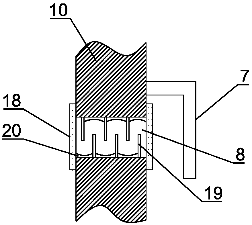 Adjustable heat-dissipation-type anti-theft damping electricity cabinet