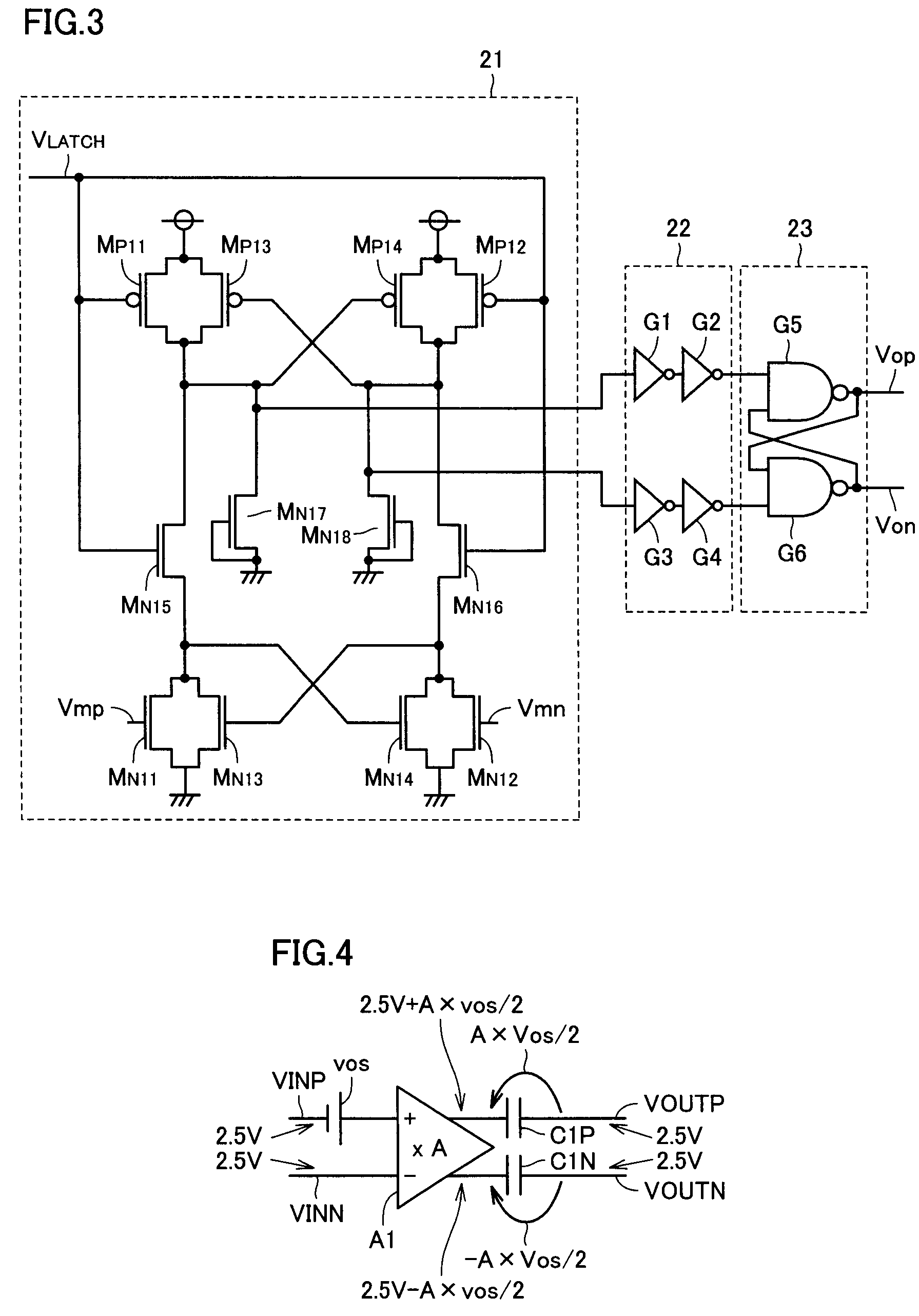 Semiconductor integrated circuit performing a voltage comparison and preventing deterioration of a voltage comparison accuracy