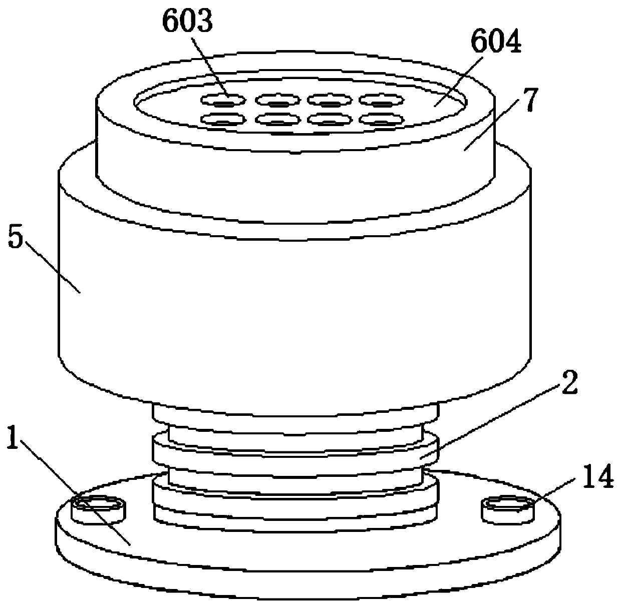 Underwater lamp with good waterproof and moisture-proof performance