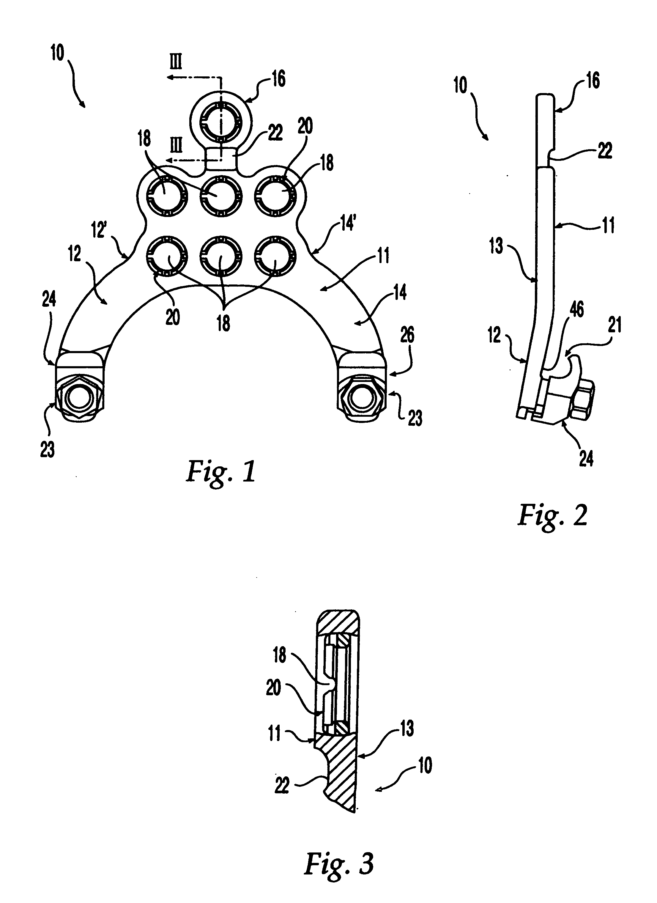 Occipital plate and system for spinal stabilization