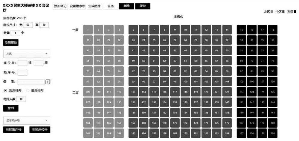 Intelligent conference seat arrangement system