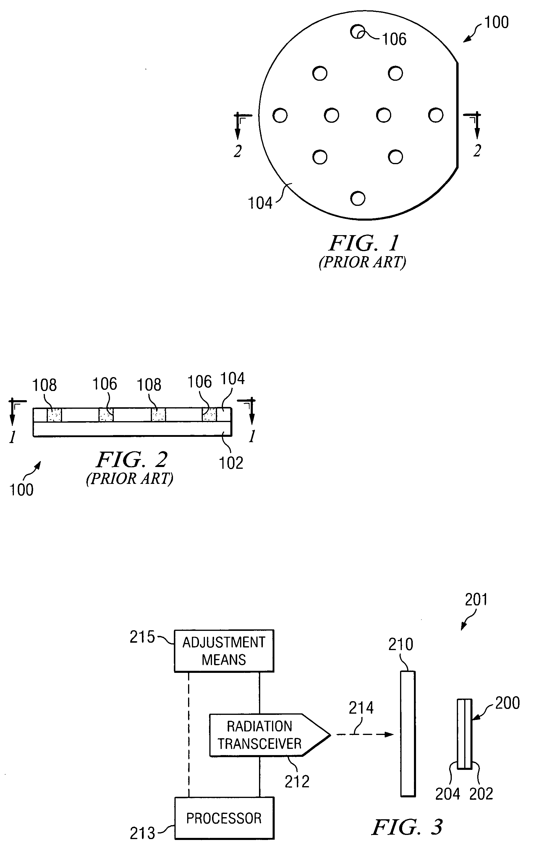 Measurement of optical properties of radiation sensitive materials