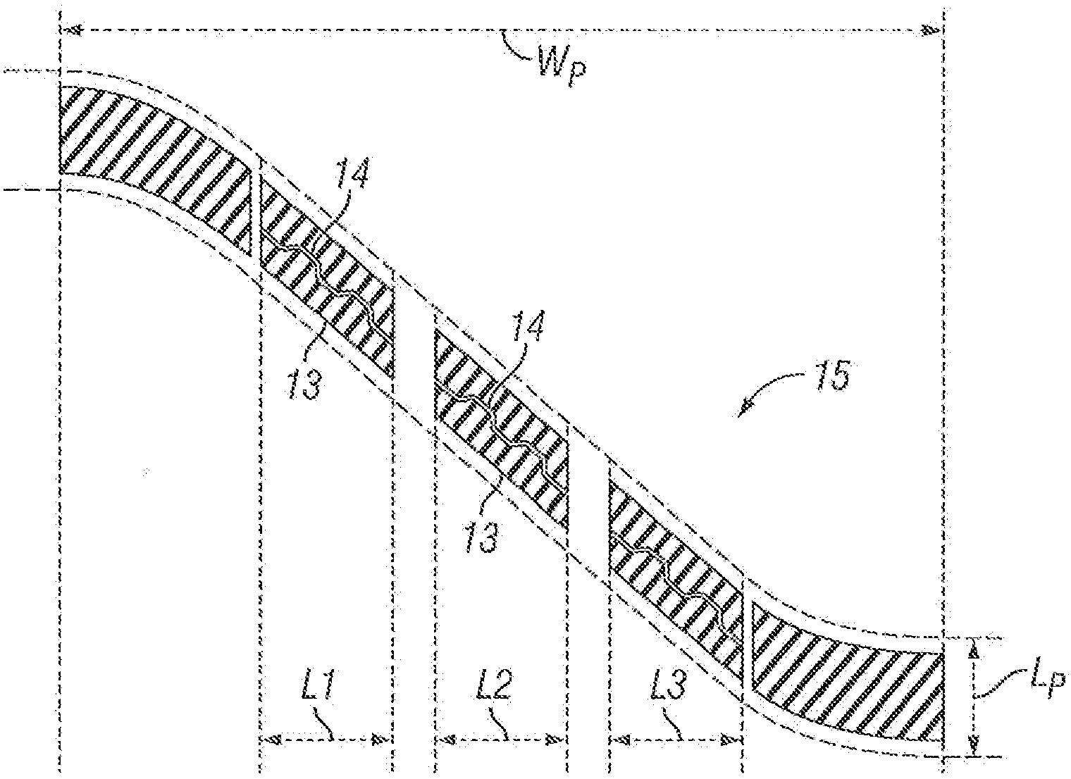 Tire tread with improved snow/dry traction