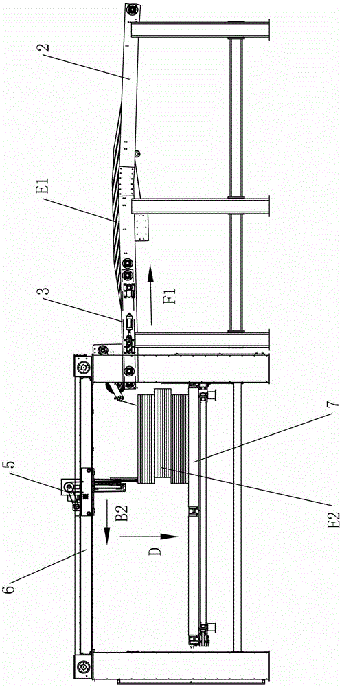 Cardboard automatic dislocation stacking equipment