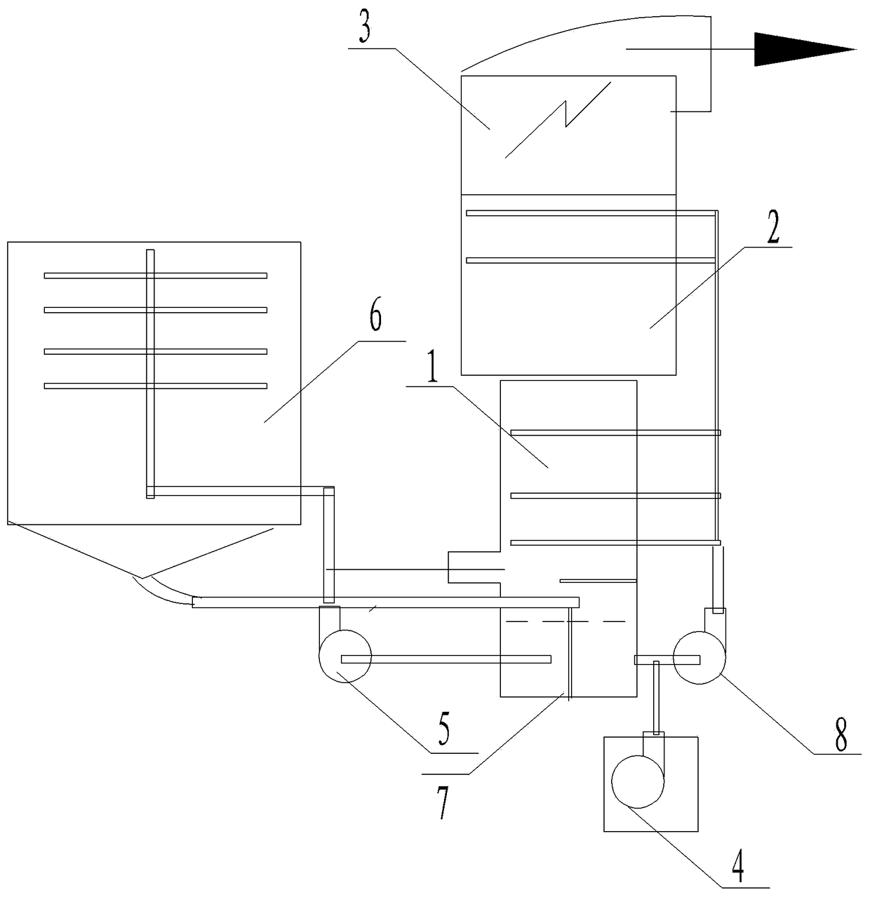 Coal-fired boiler wet desulfurization equipment