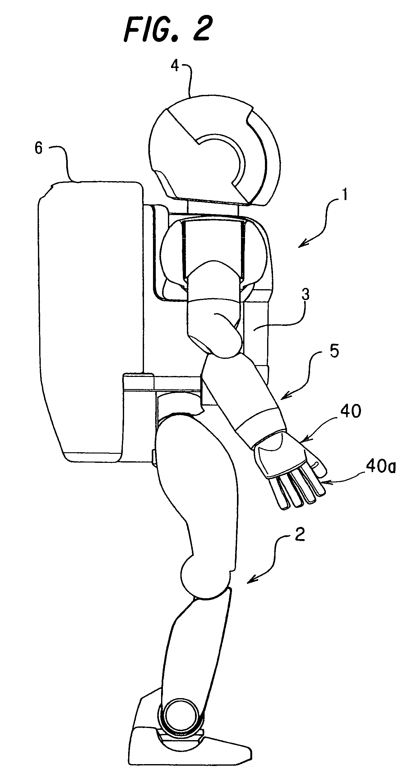 Product presentation robot