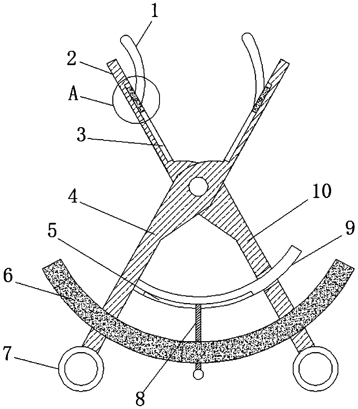 Surgery hemostatic forceps for general surgery department