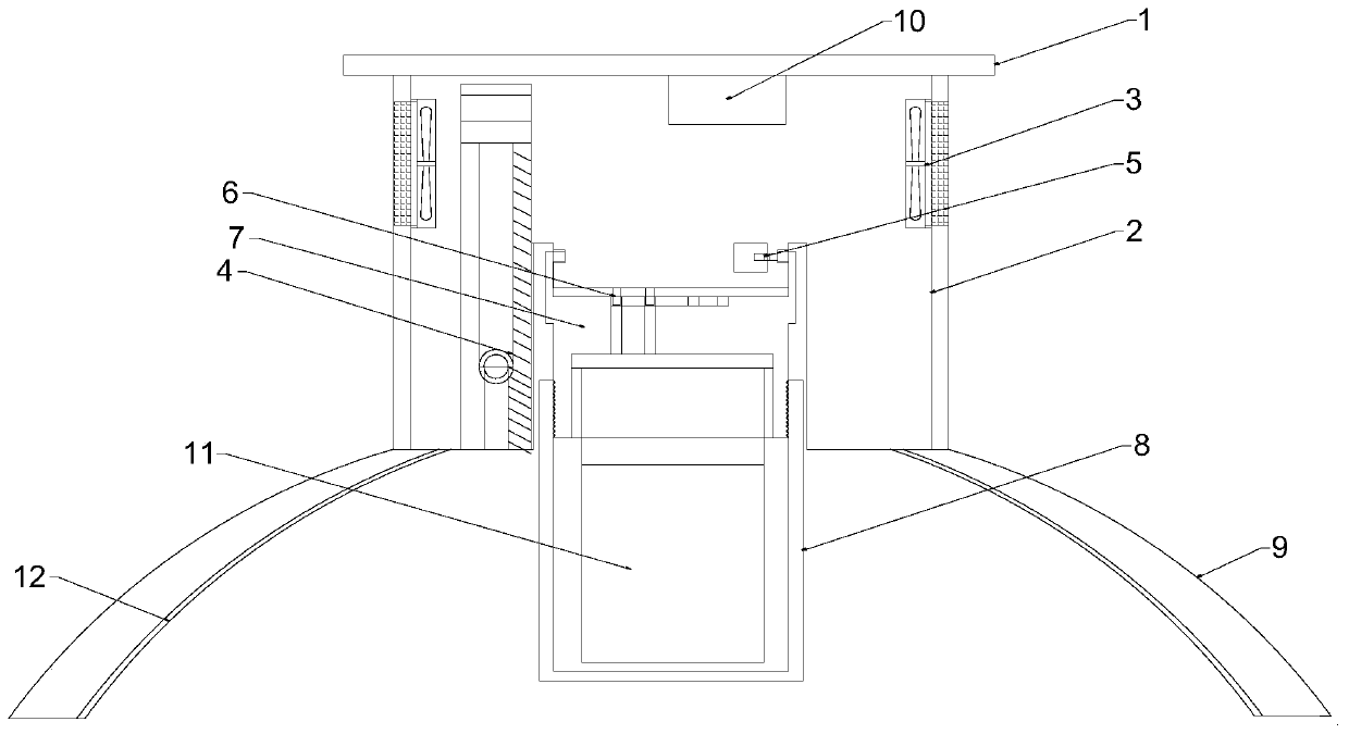 Self-cleaning lamp and using method thereof