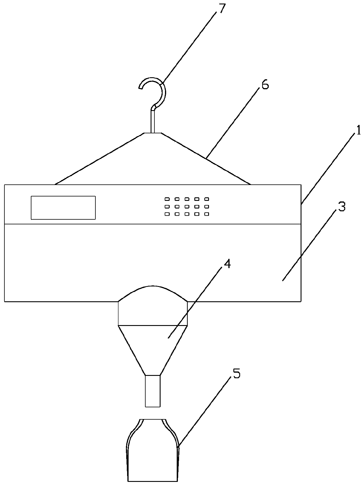 Trap type automatic pest forecasting instrument using sex pheromone