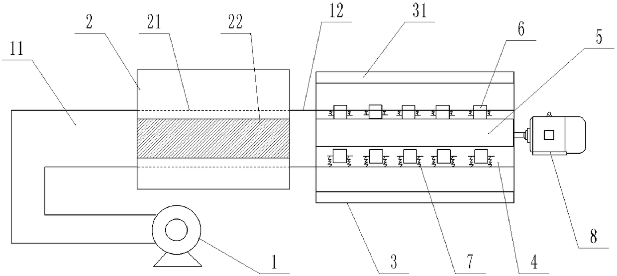 Soil disinfecting and repairing device