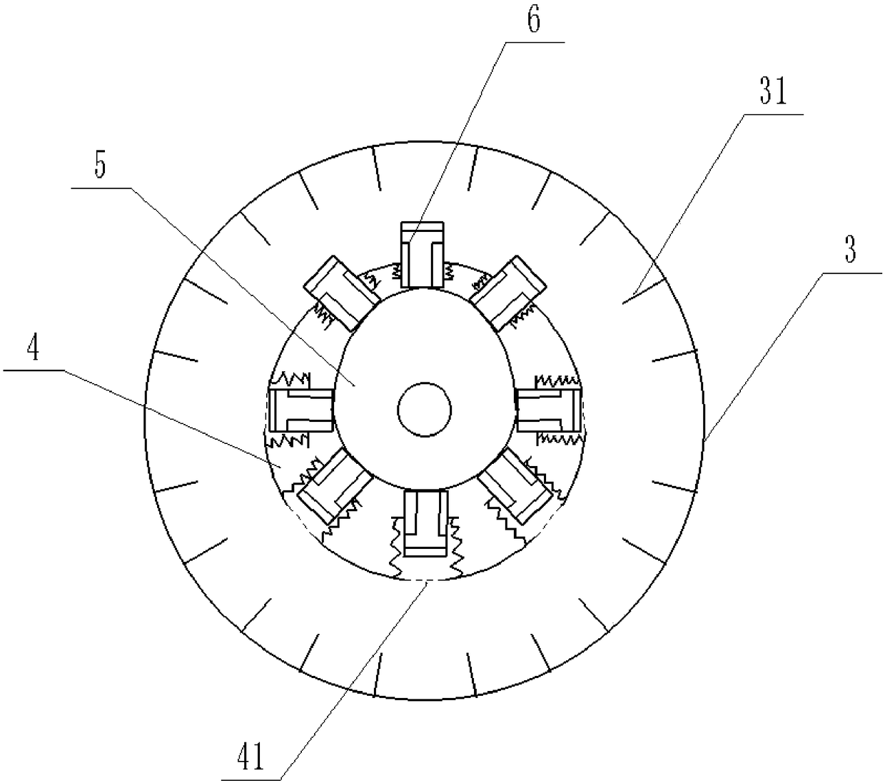 Soil disinfecting and repairing device