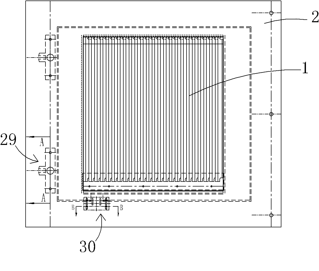 Filter for railway locomotive vehicle