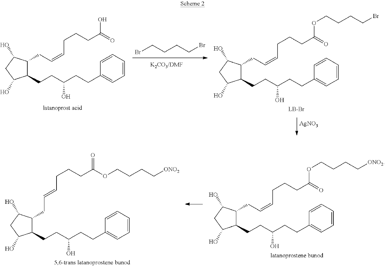 Process for the preparation of latanoprostene bunod and intermediate thereof and compositions comprising the same
