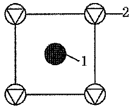 Method for extracting shale oil gas by oil shale in-situ topochemical method