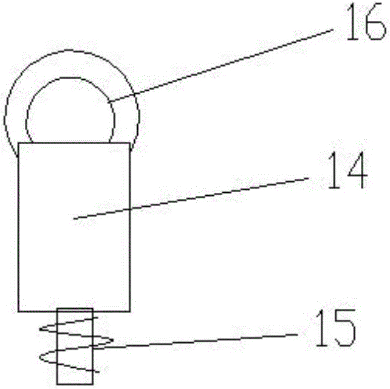 Automatic efficient drawing force testing device