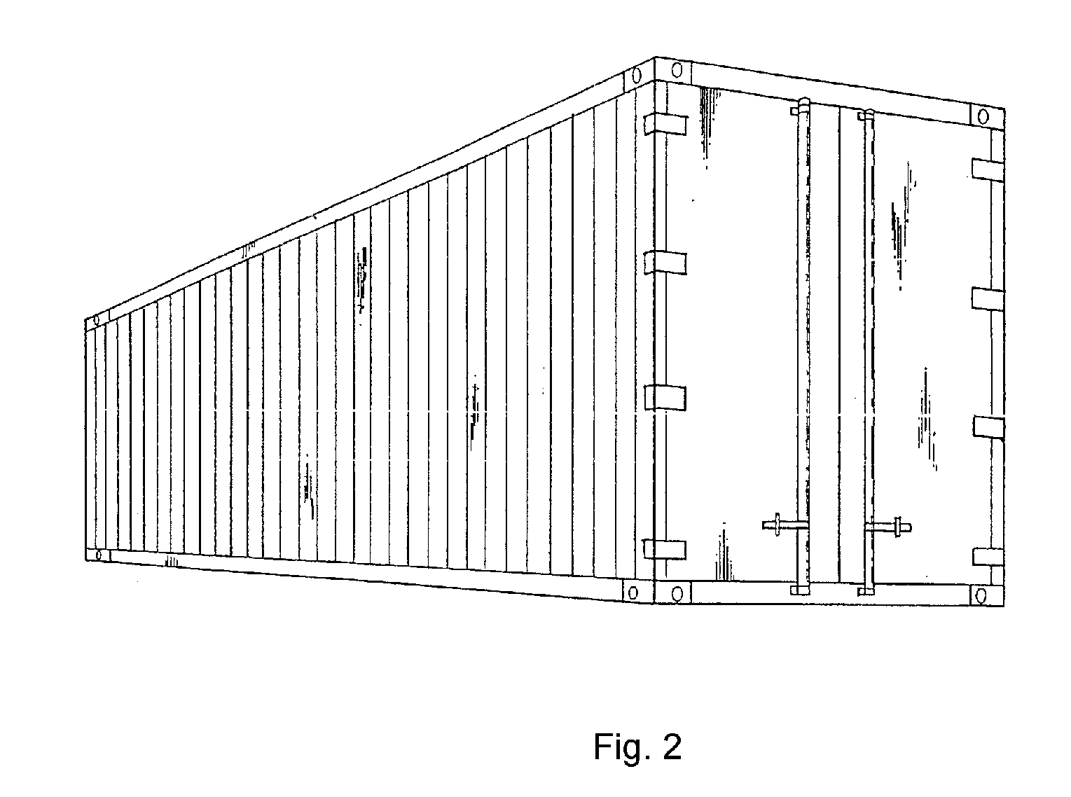 Method for Converting an Intermodal Shipping Container to a Rapidly Deployable Emergency Food, Water and Medicines Supply Container and Resulting Product thereof