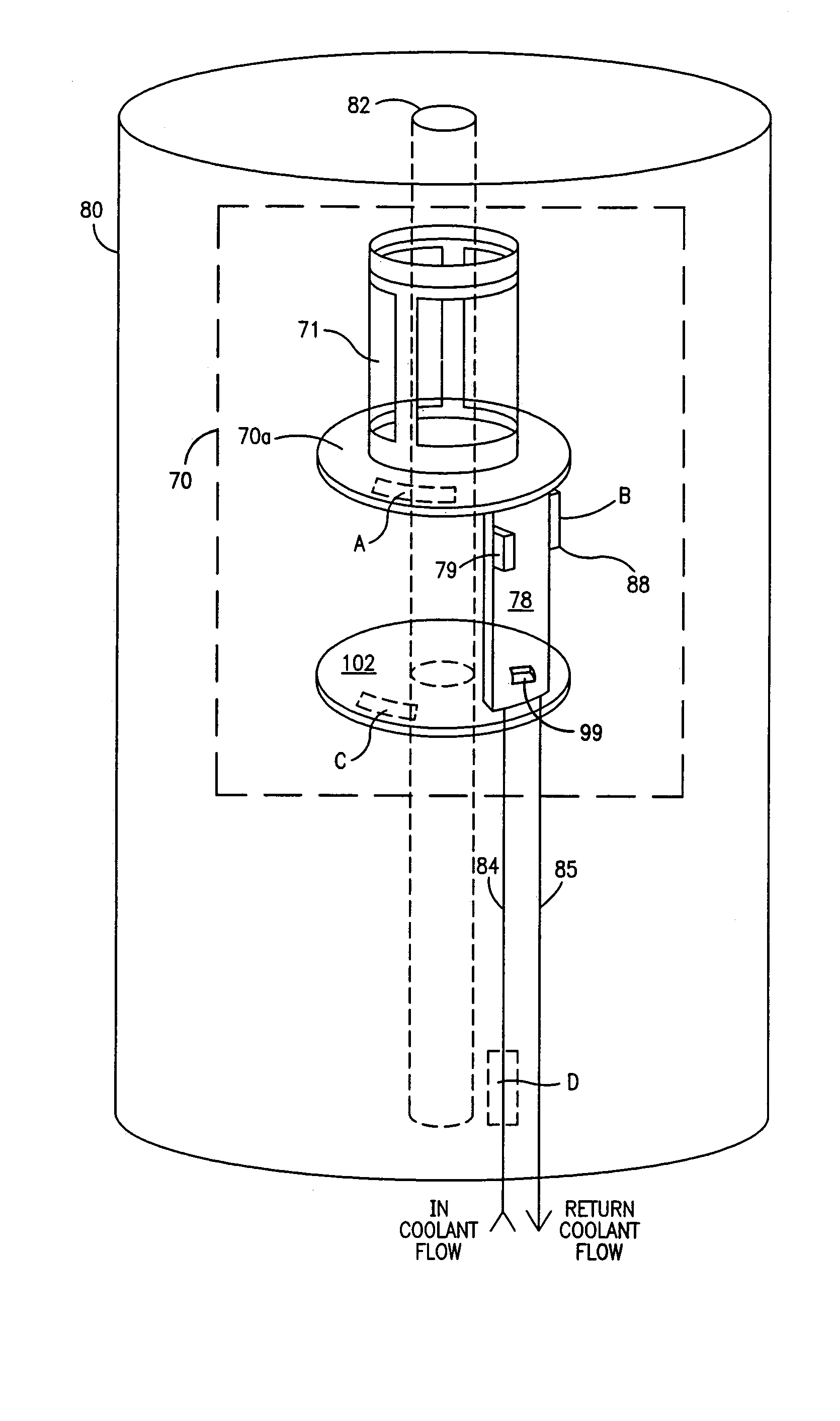 Cryogenic NMR probe