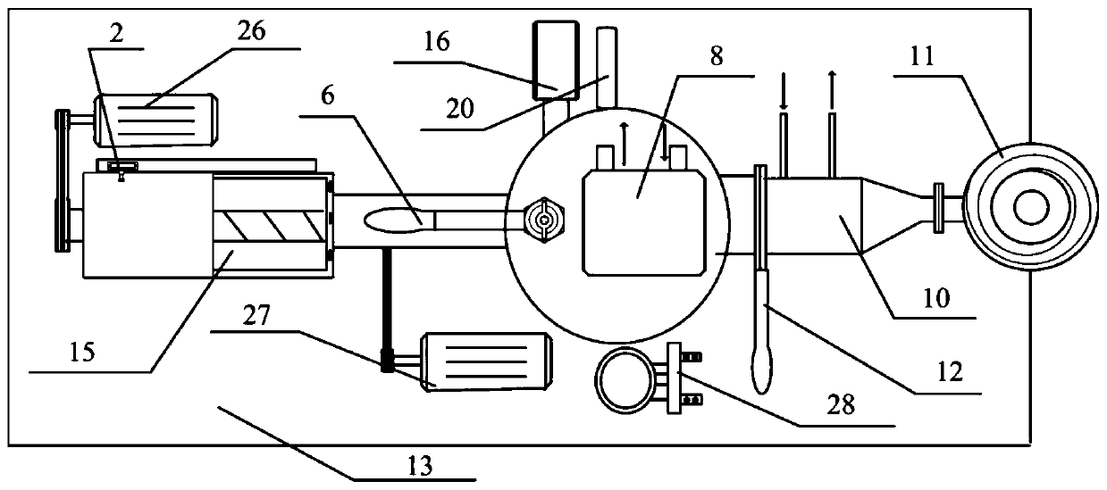 Inclined feeding type agricultural and forestry biomass particle combustion furnace