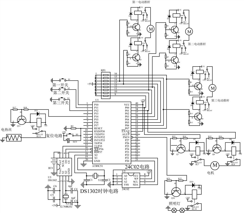 Biological detection device for detecting blood metabolism waste by using enzyme