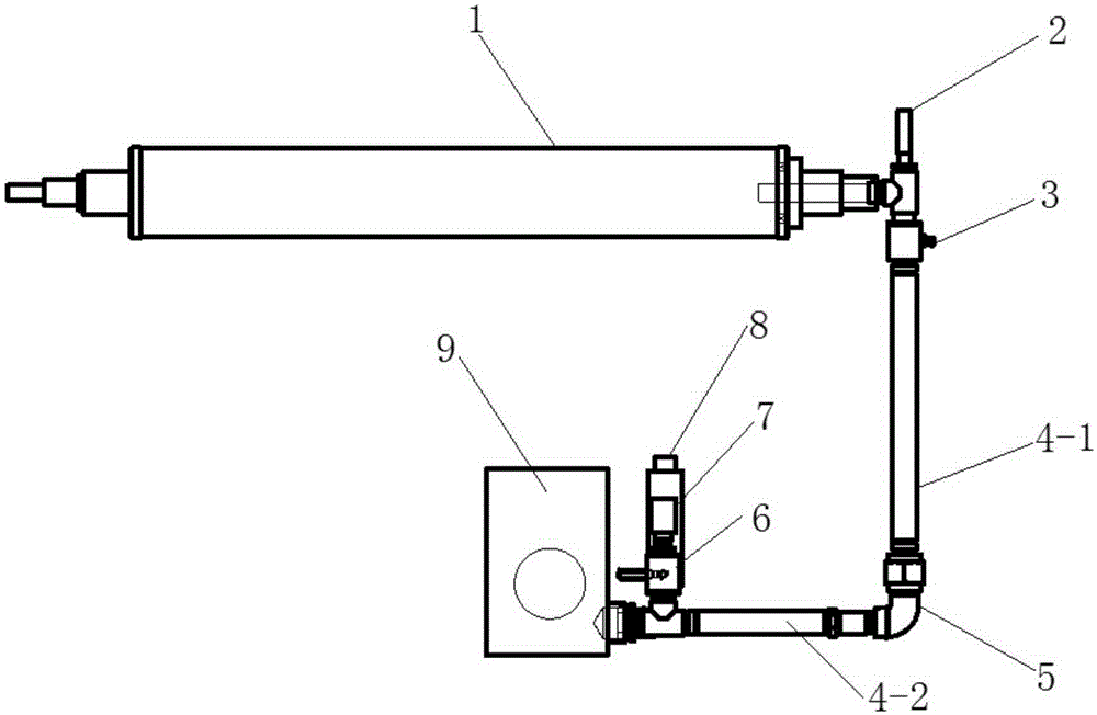 Vacuum adsorption roller device