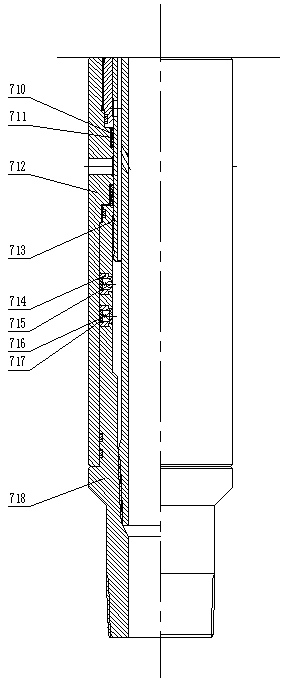 Time-sharing water injection tubular column and time-sharing water injection method