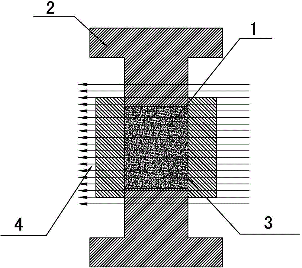 Granulation method of sintered NdFeB powder