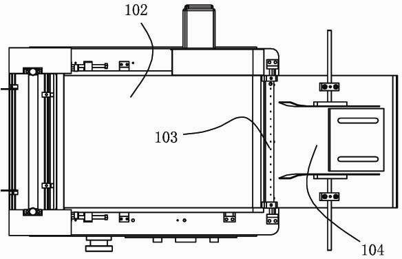 Aggregation device for transverse cutting machine