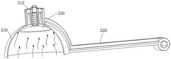 Wind resistance induction equipment based on air flow mechanics