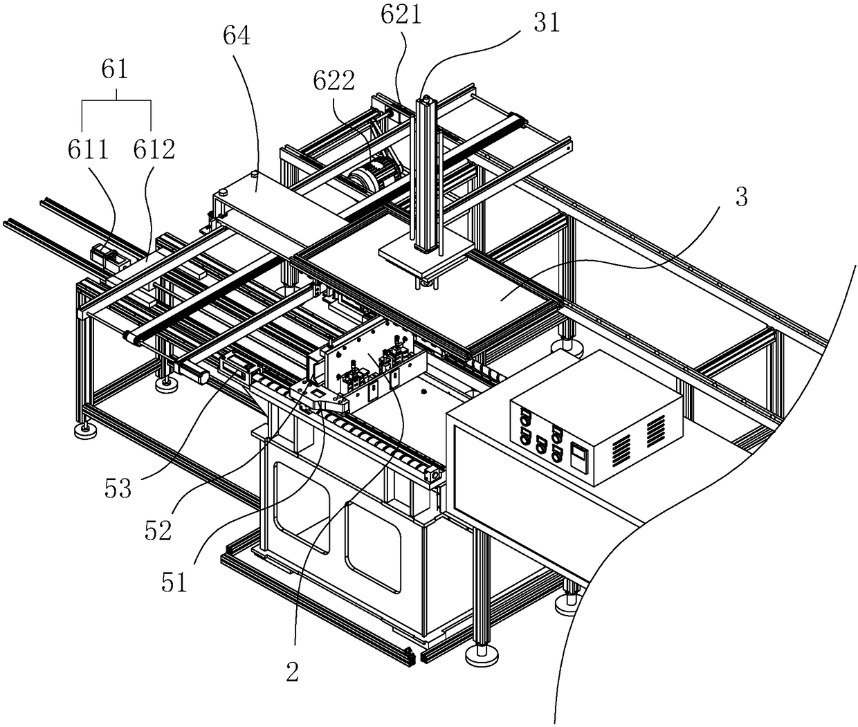 Tape casting membrane preparation production line