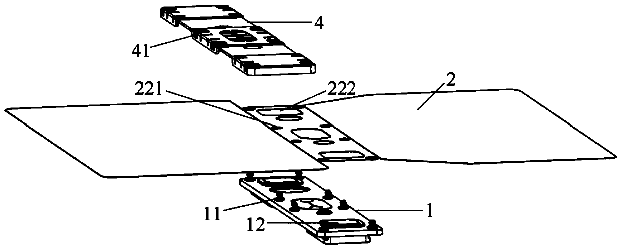 Battery cover plate assembly and assembling method and manufacturing method thereof, and battery core