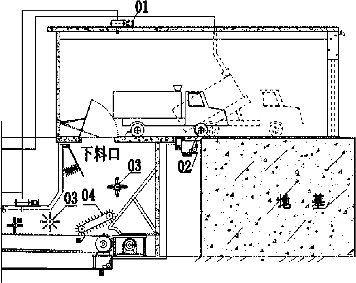 Complete decomposition processing process for urban domestic garbage substance