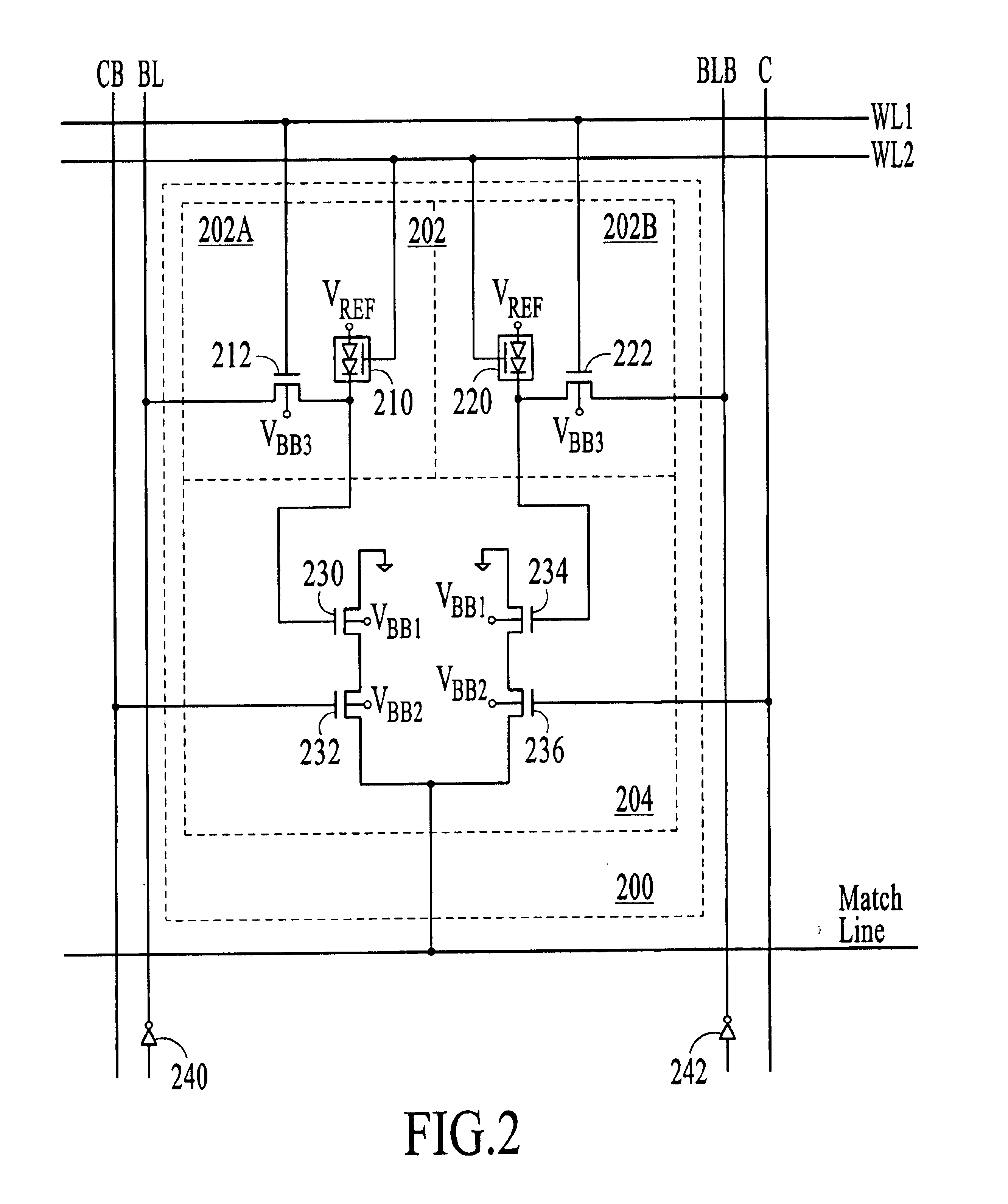 Thyristor-based content addressable memory (CAM) cells