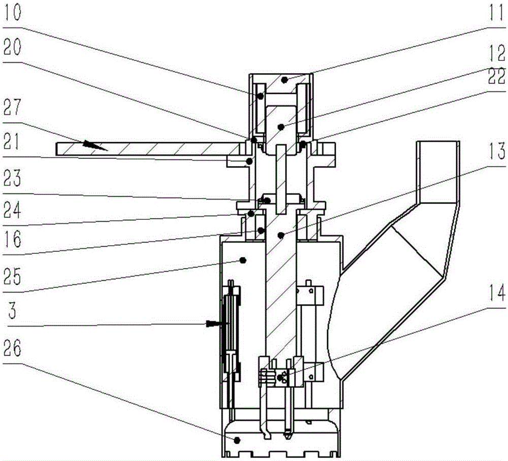 Device for automatically removing multi-diameter stud welding ceramic ring and removing method thereof