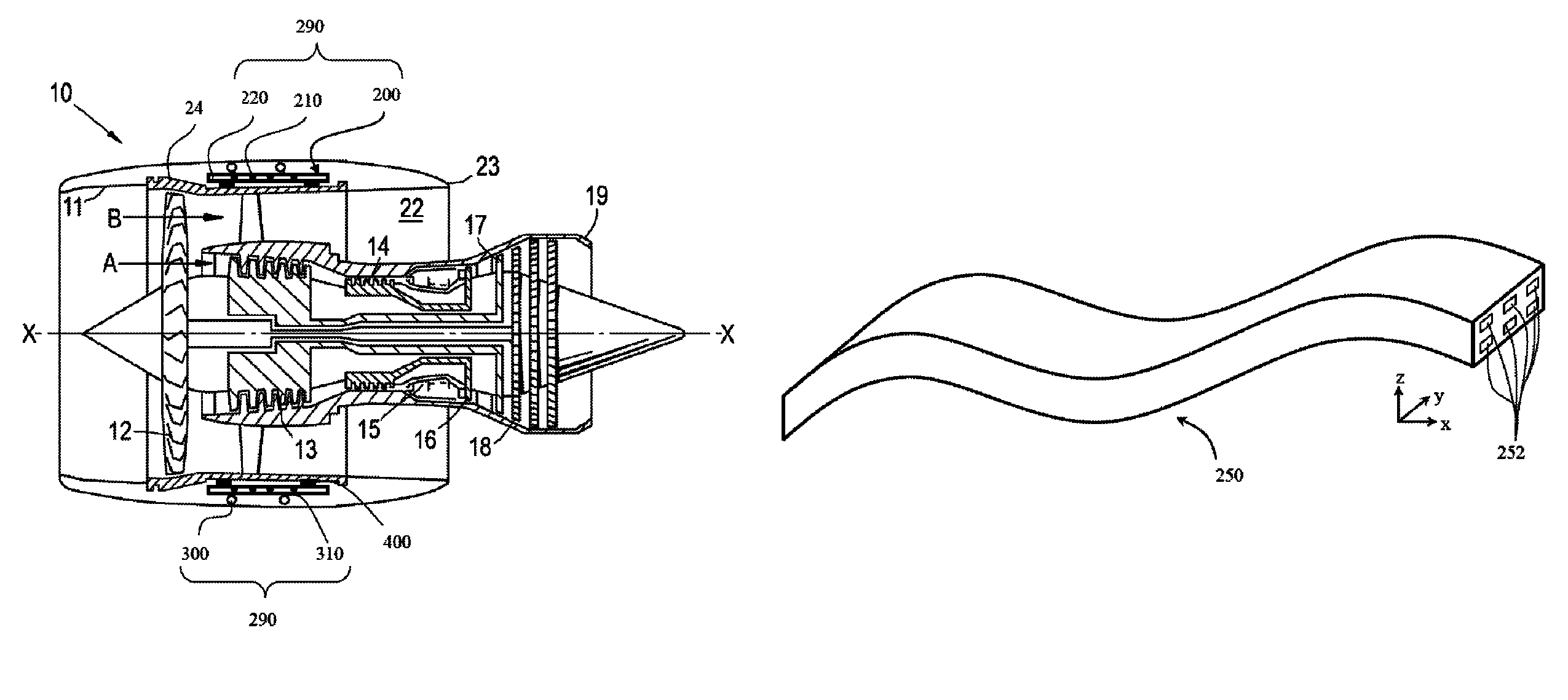 Method of servicing a gas turbine engine