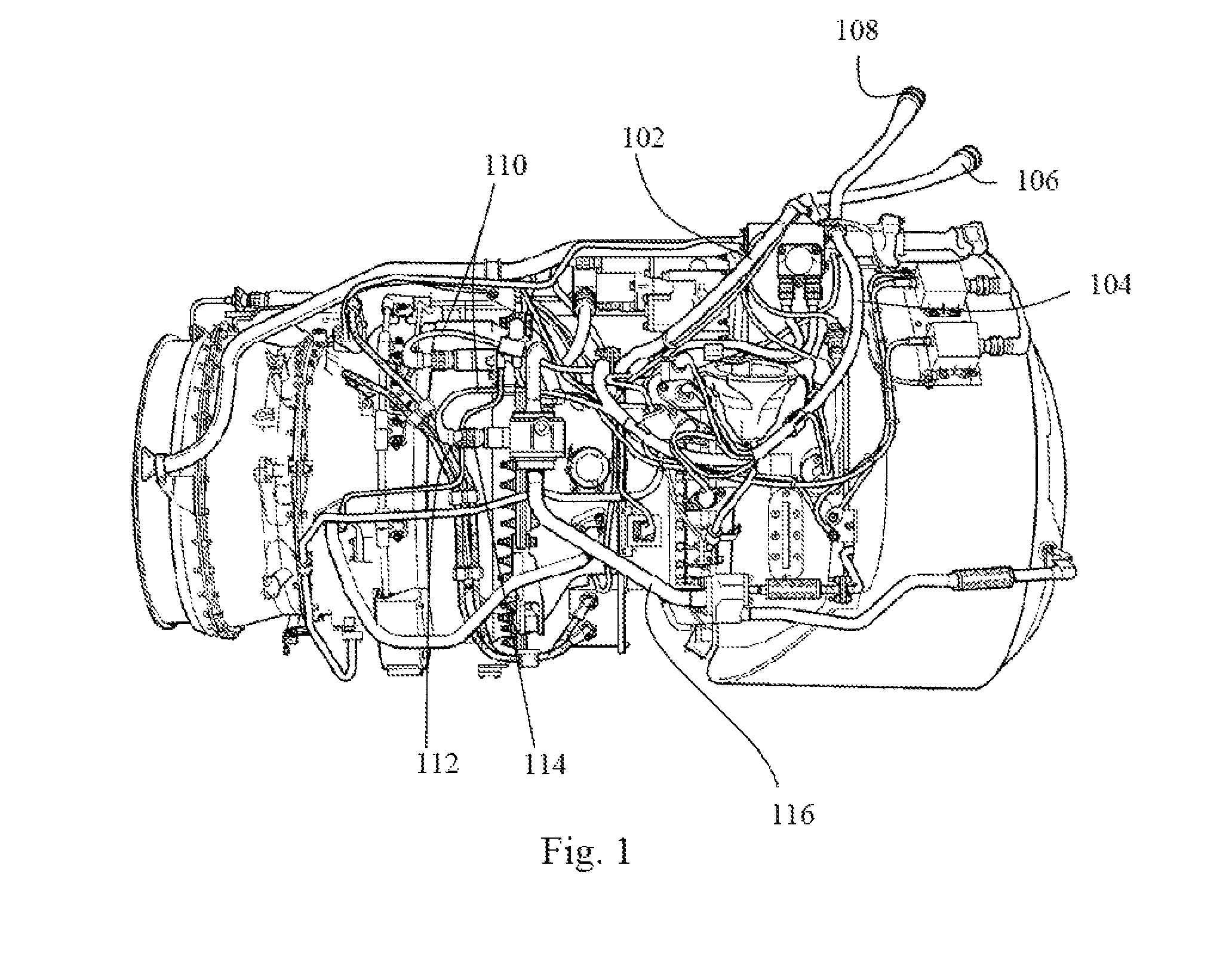 Method of servicing a gas turbine engine