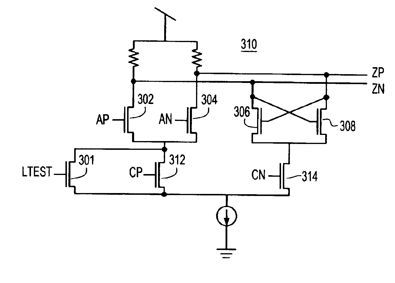 Dual operational mode CML latch