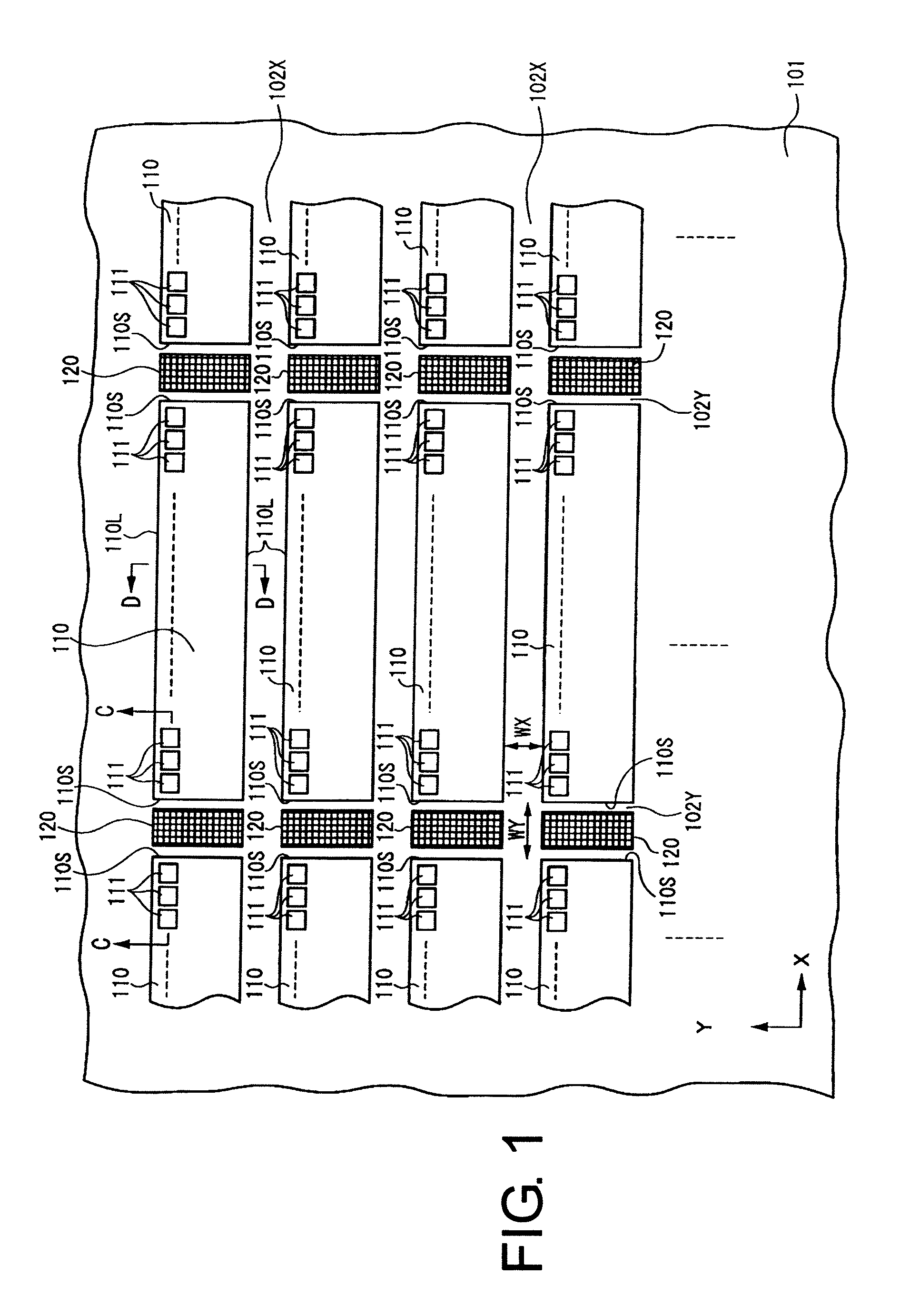 Photoelectric conversion device and method of producing the same, and method of producing line image sensor IC