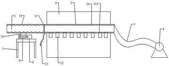 Ultrafiltration membrane filter unit for sewage