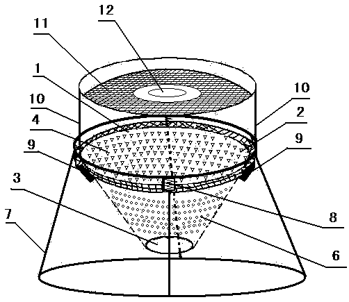 Tea bag for preventing and treating high blood pressure and preparation method thereof