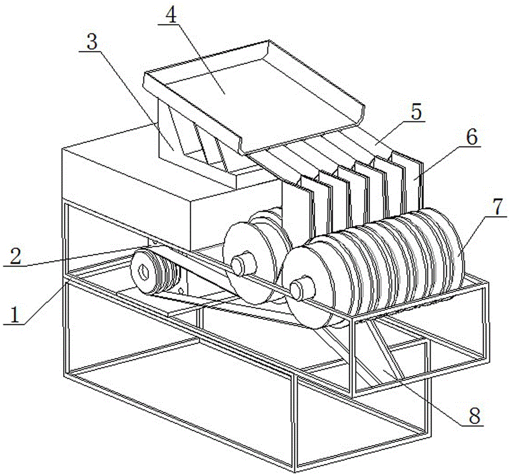 Pine nut sheller