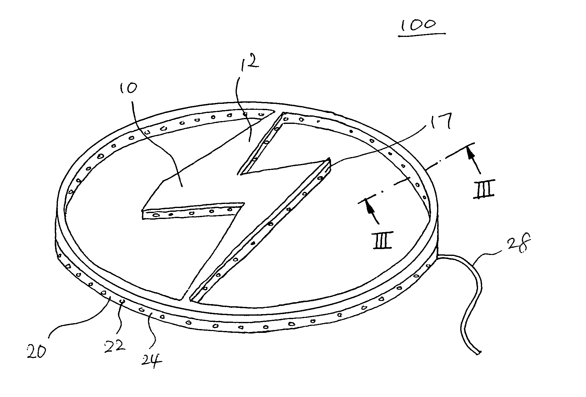 Illuminated exterior decorative device