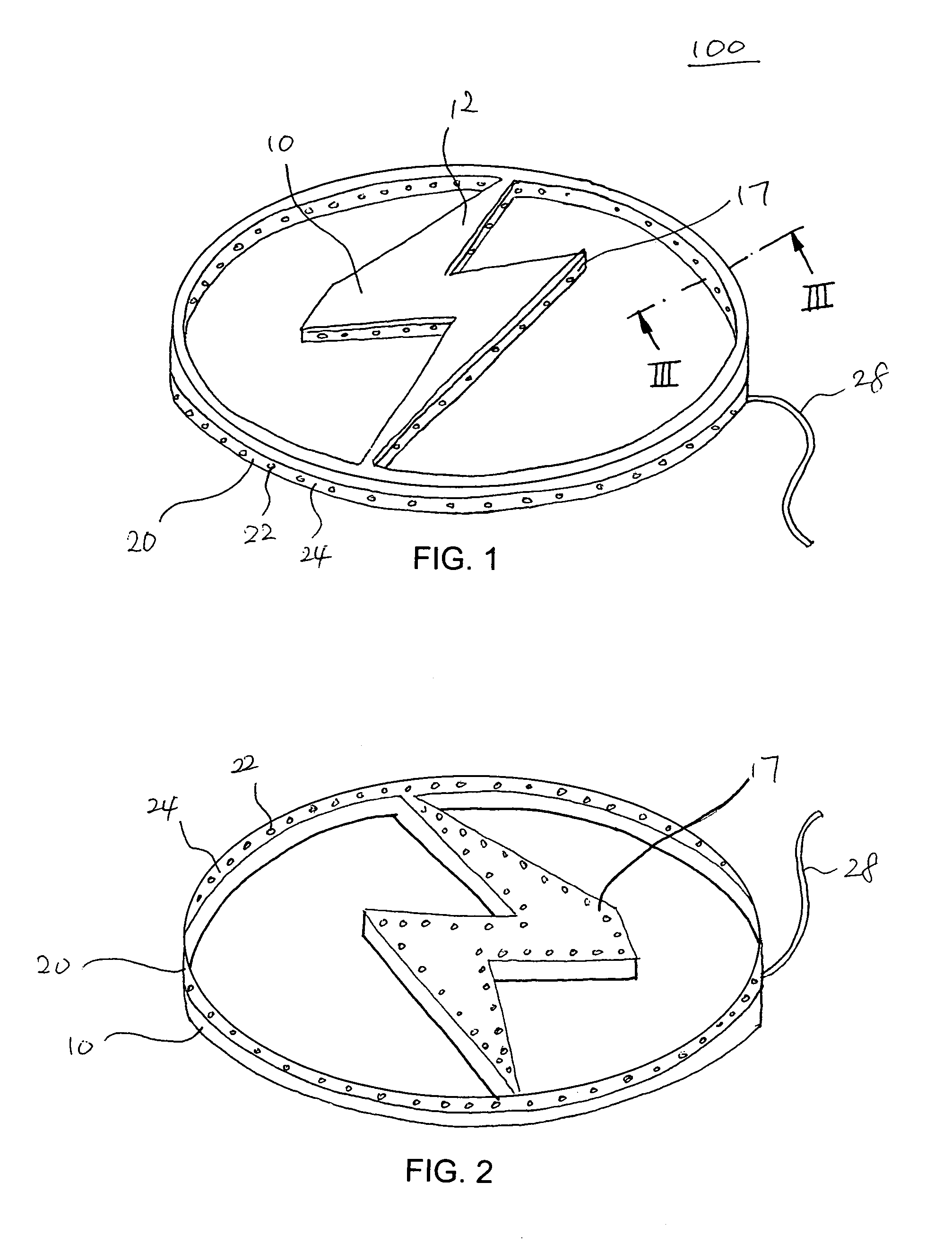 Illuminated exterior decorative device