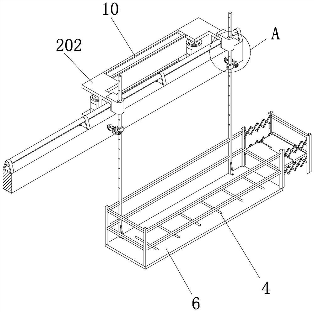 Movable road and bridge construction safety protection device