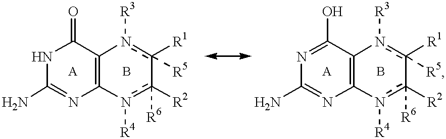 Pterin antineoplastic agents