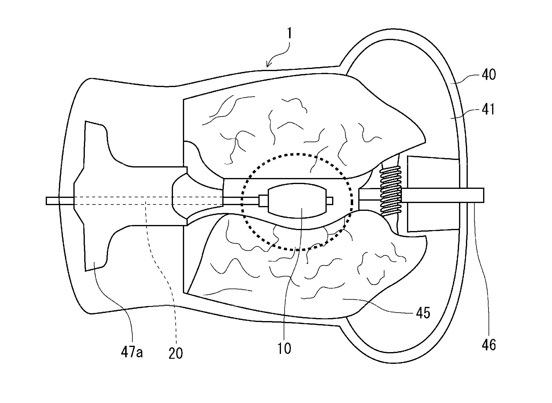 Cardiac massage practice device and cardiac massage practice method