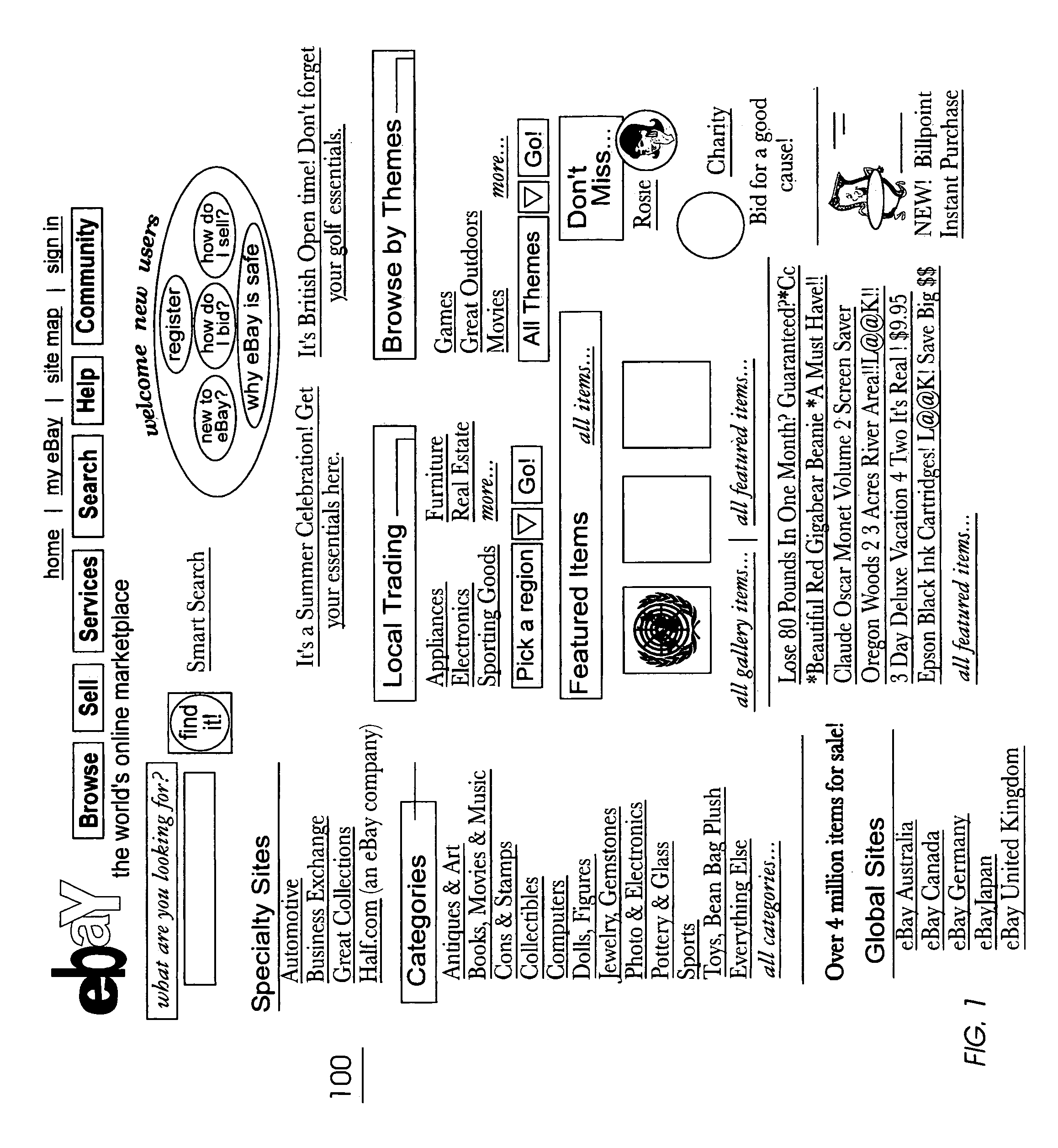 System and method for automatically personalizing web portals and web services based upon usage history