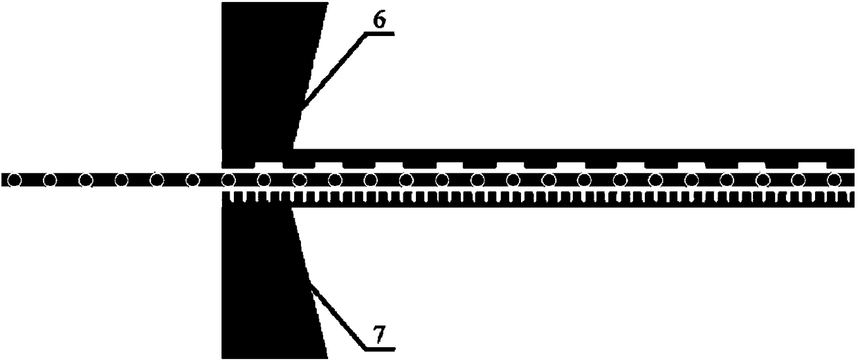 Microfluidic chip based on dielectrophoresis