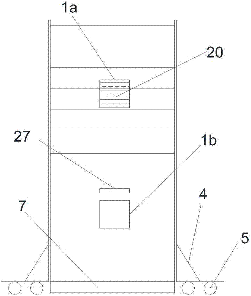 Building outer face fire simulation apparatus